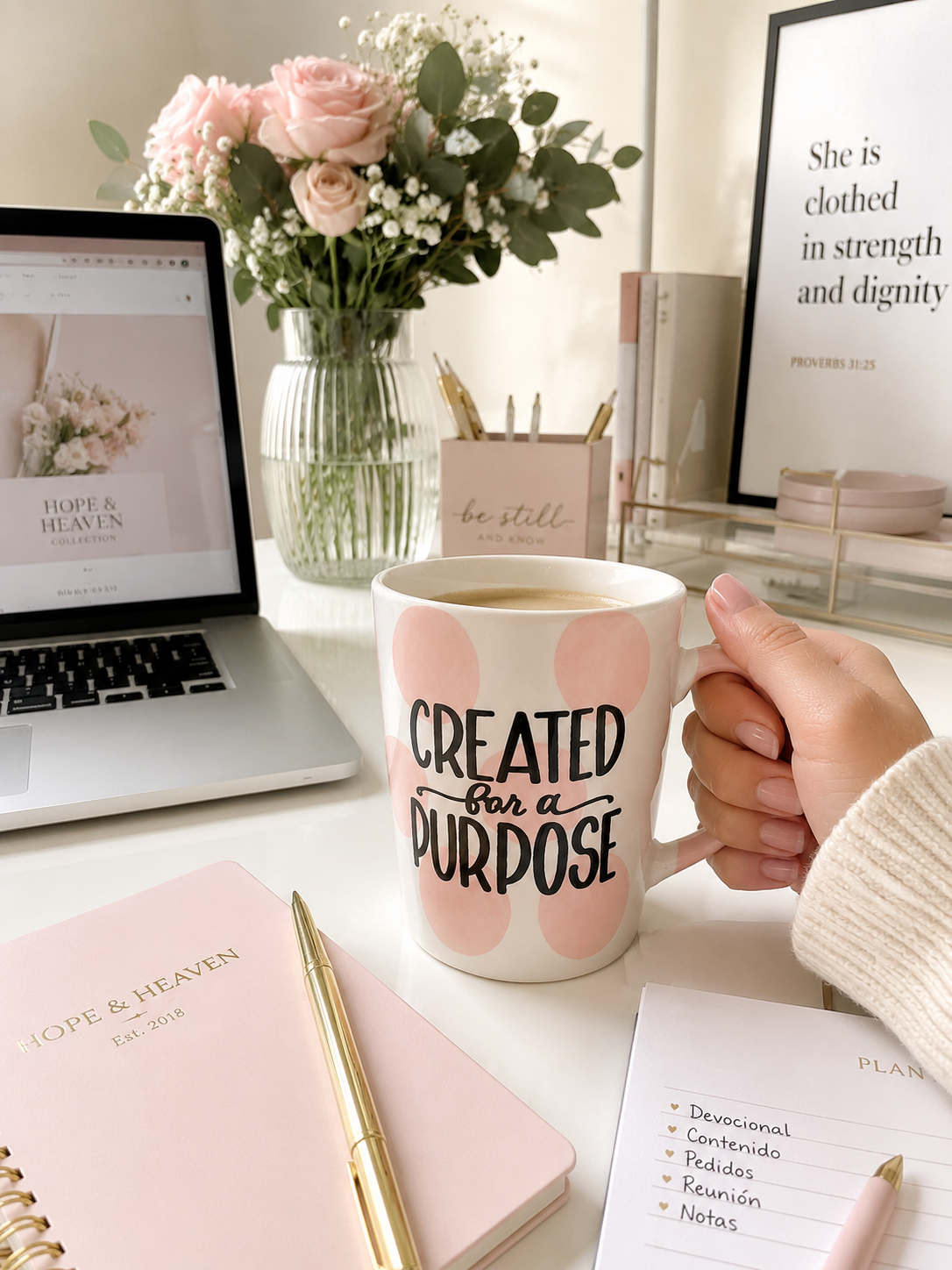 Taza Polka Rosa Created for