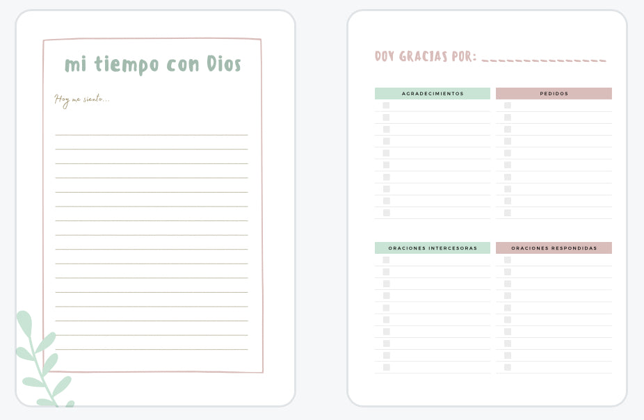 Diario de Oración Primavera