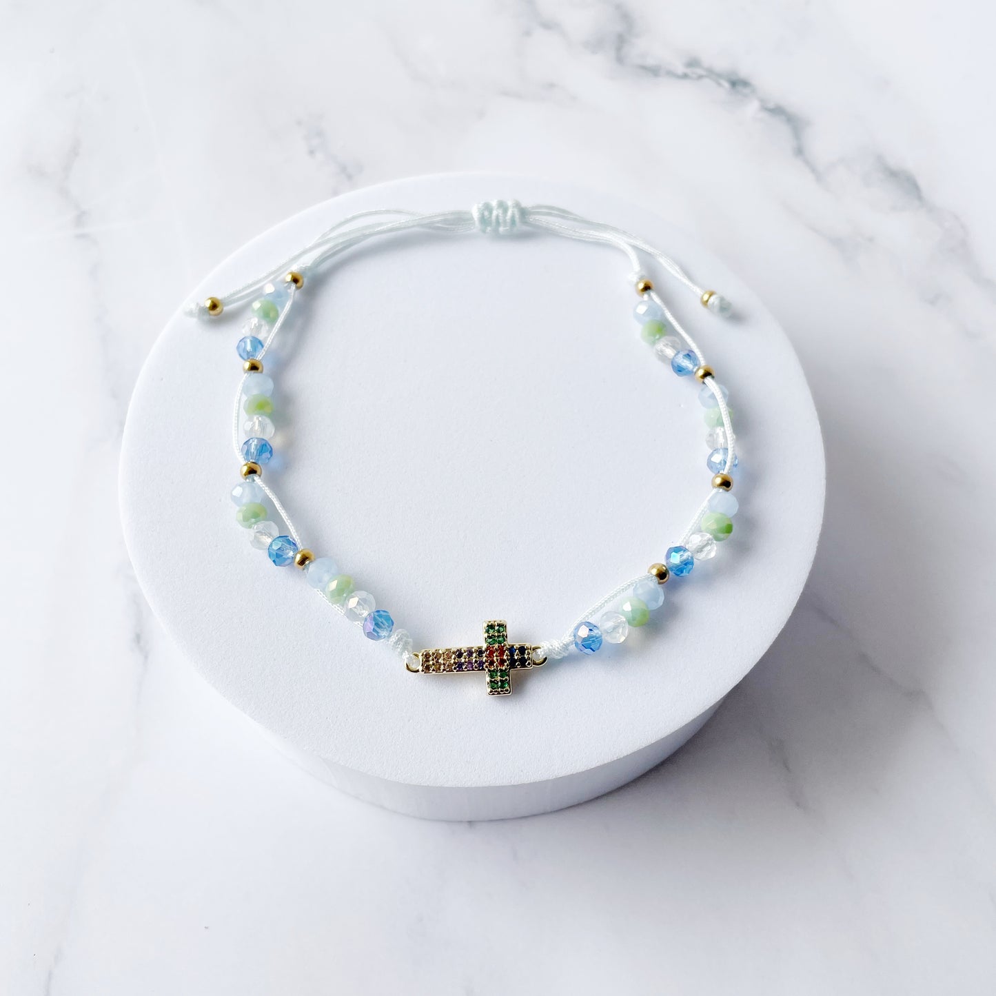 Pulsera Cruz Color