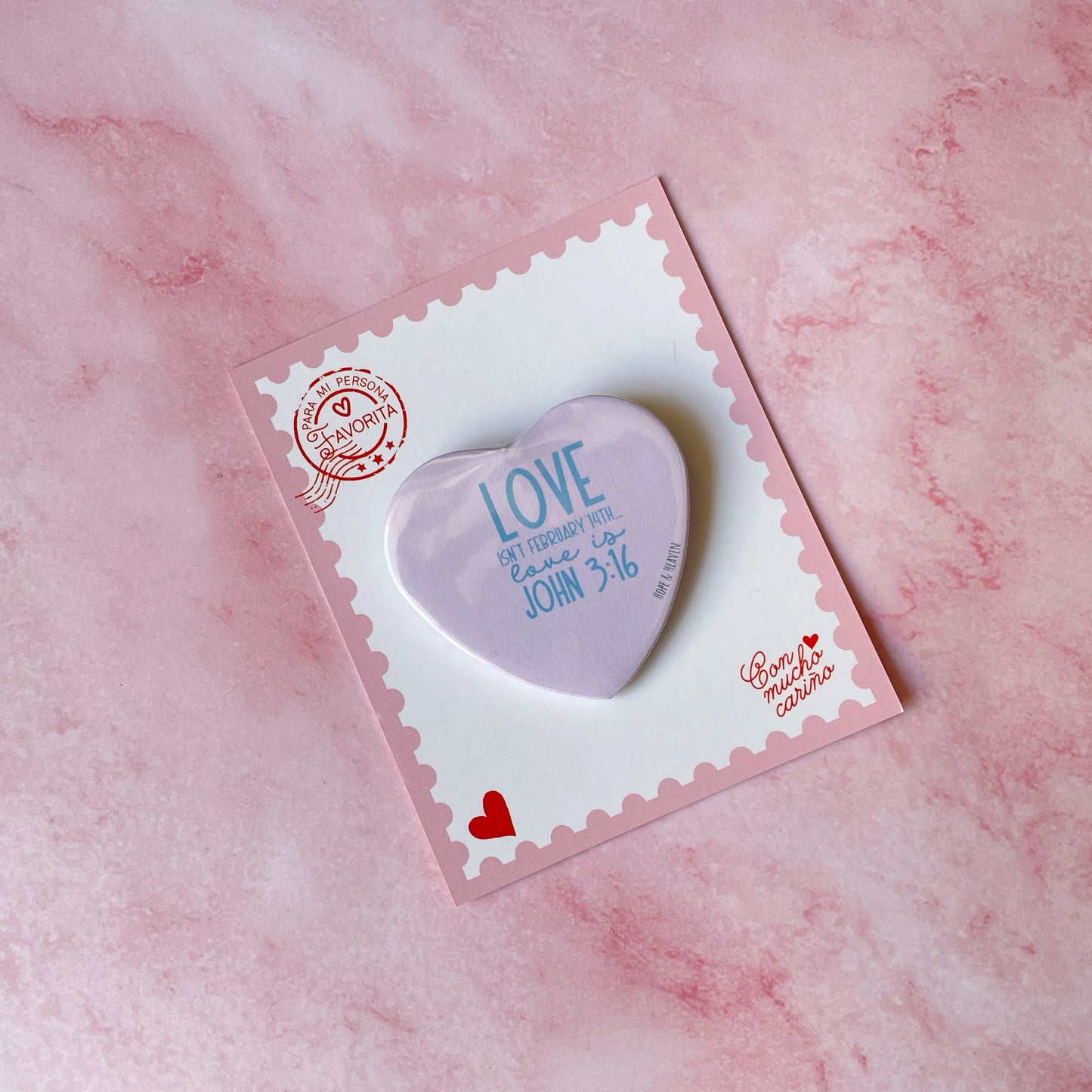 Pin Corazón Love John 3:16