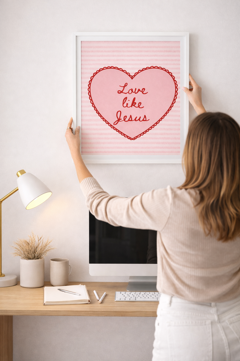 Cuadro Love like Jesus