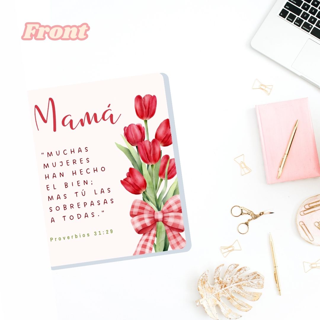 Mini Notes Mamá Tulipanes