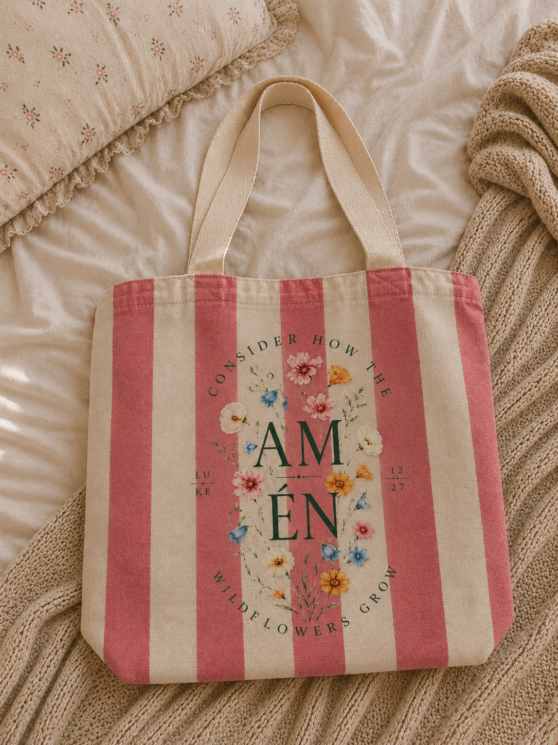 Totebag Rayas Amén