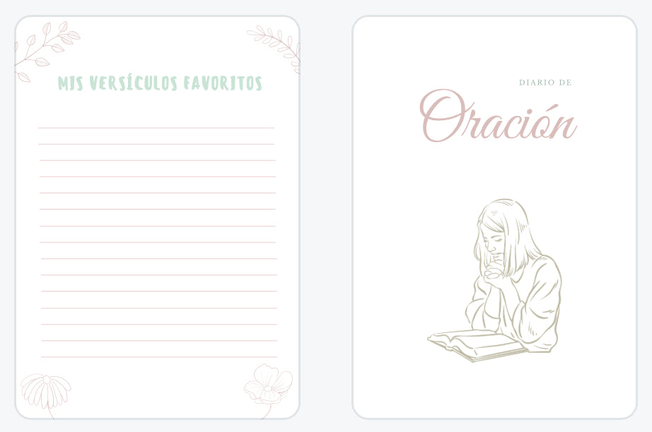 Diario Rayas Colores