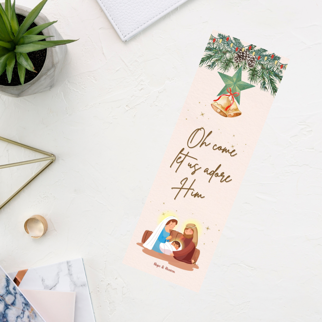 Separador Colección Navidad Inglés