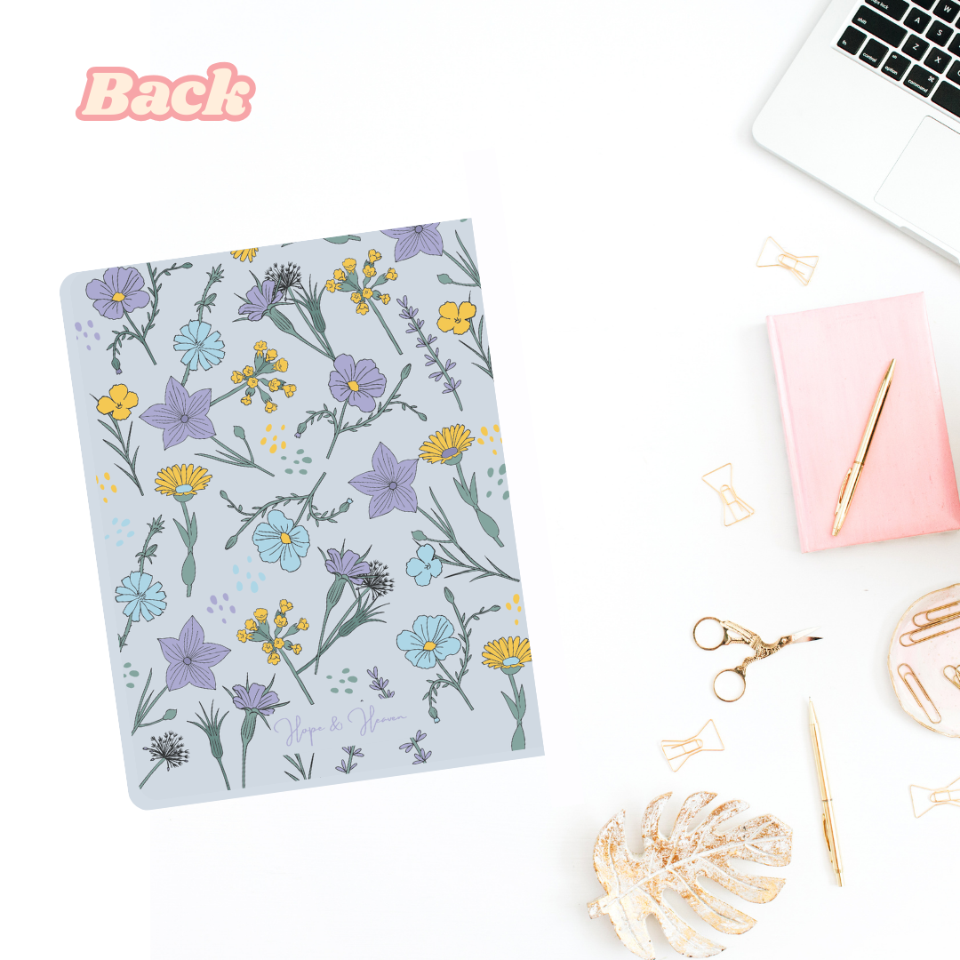 Mini Notes Florece Flor Lila