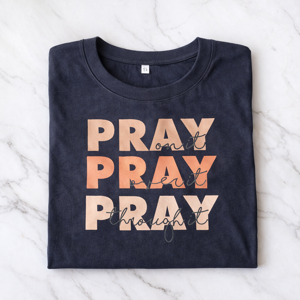Básico Pray on it (azul)