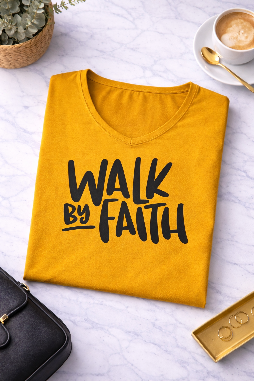 Básico Walk by Faith Mostaza