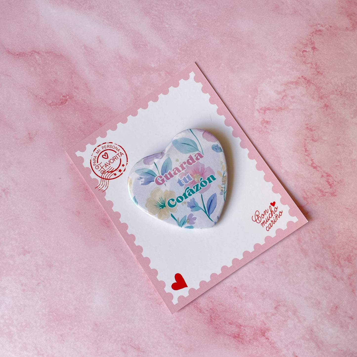 Pin Corazón Guarda tu corazón