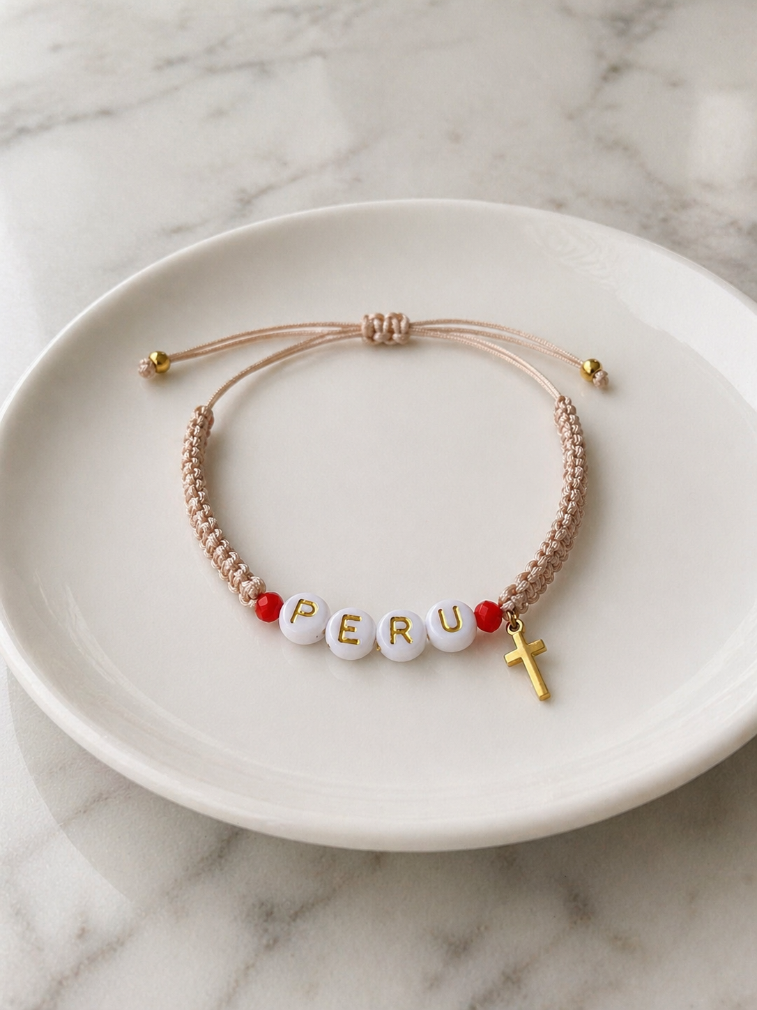 Pulsera Perú Cruz