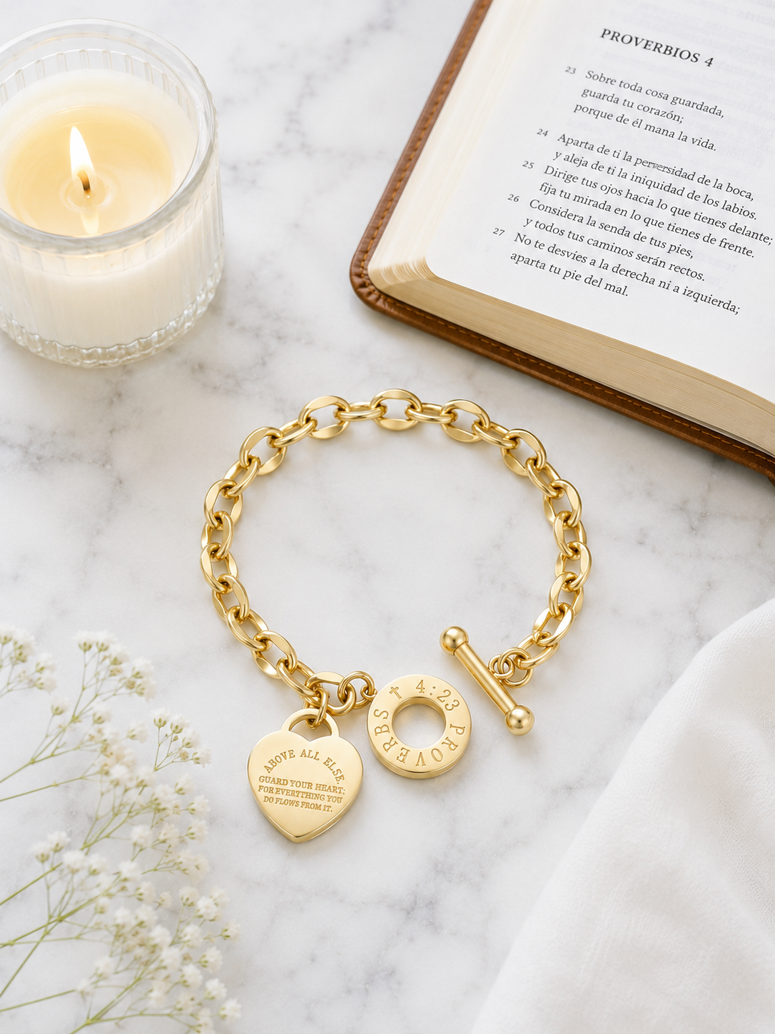 Pulsera Proverbios 4
