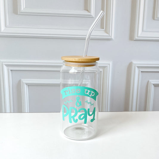 Bambú Jar Pray Verde