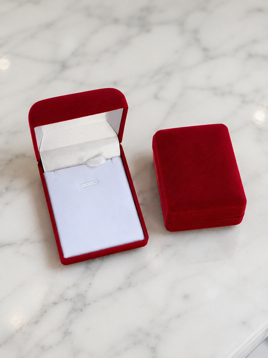 Estuche Pana Rojo