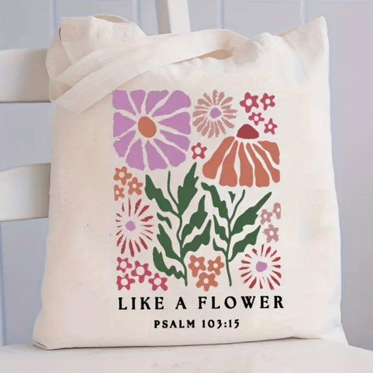 Totebag Like a Flower Salmos