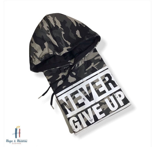 Polera Never Give up
