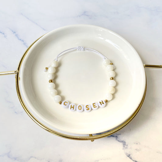 Pulsera Chosen Blanco