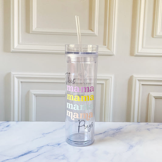 Tumbler This mama Prays