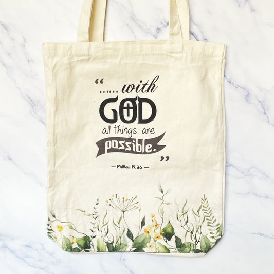 Totebag With God