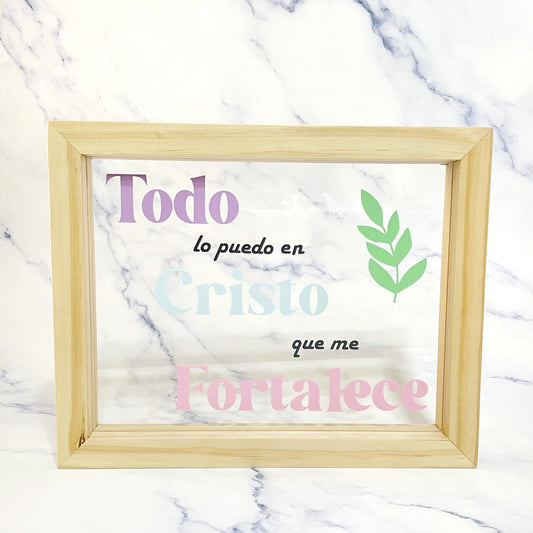 Cuadro Pino Todo lo puedo