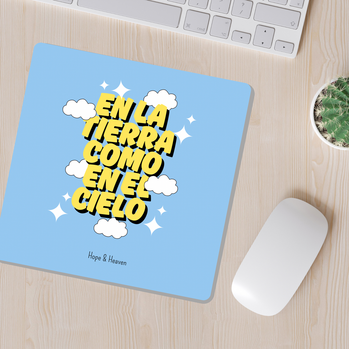 Mousepad como en el cielo