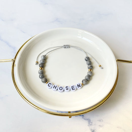 Pulsera Chosen Plomo