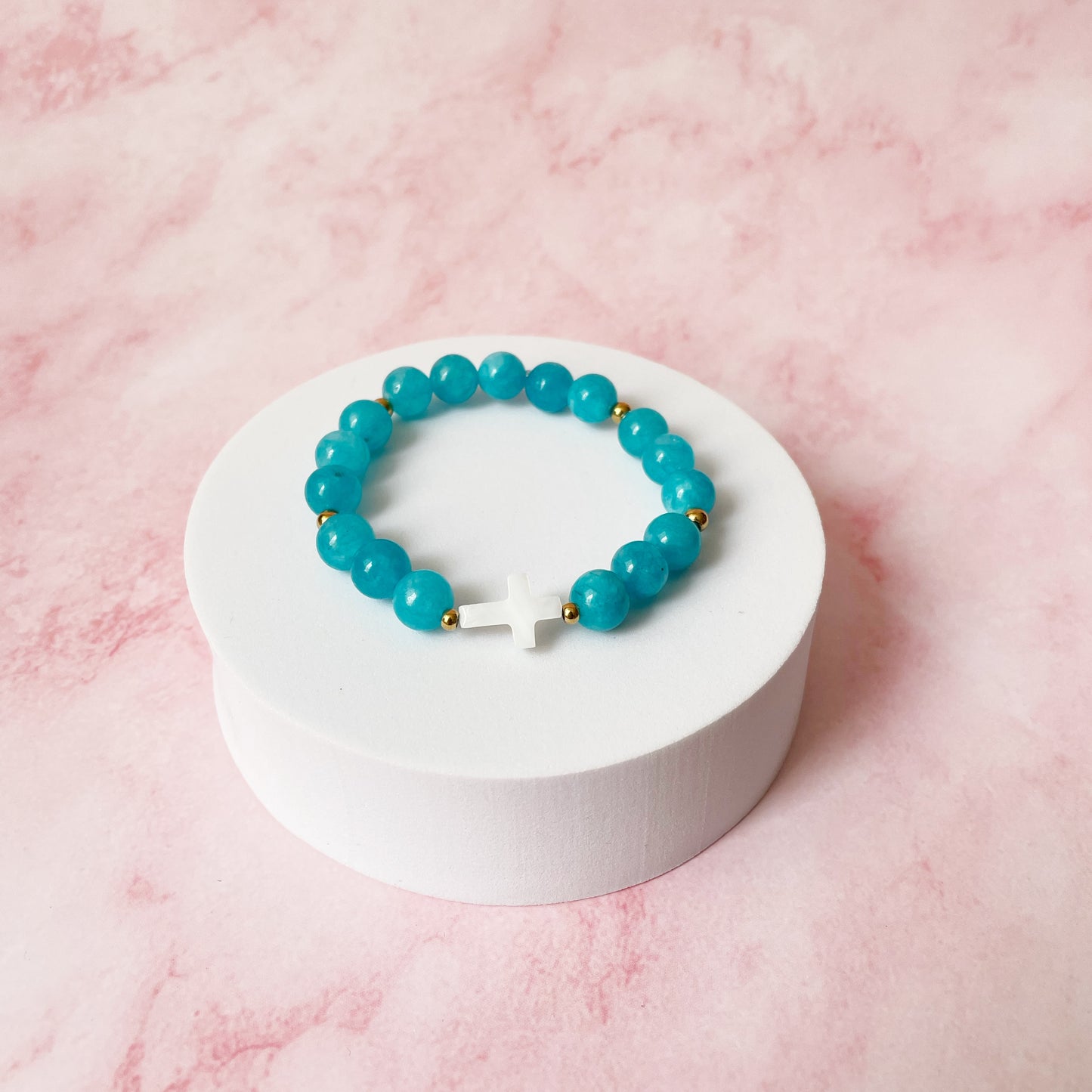 Pulsera Natural Cruz