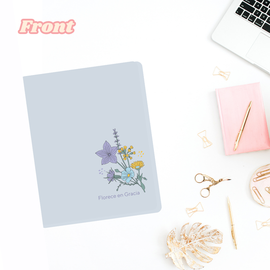 Mini Notes Florece Flor Lila