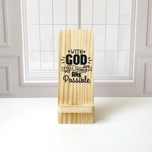 Porta Celular with God