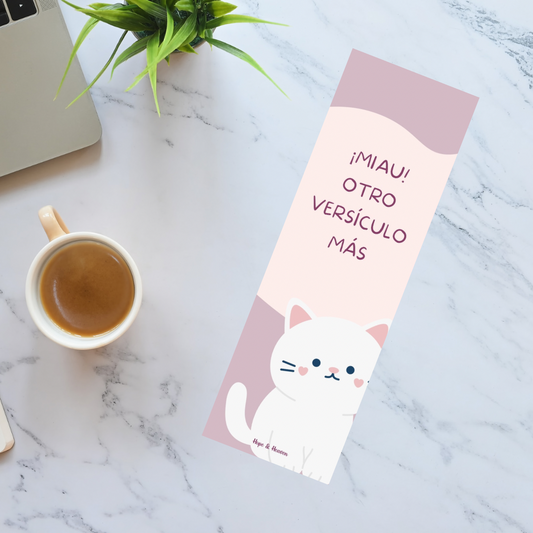 Separador Miau Versículo
