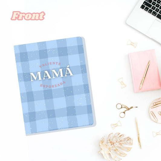 Mini Notes Mamá Valiente Celeste