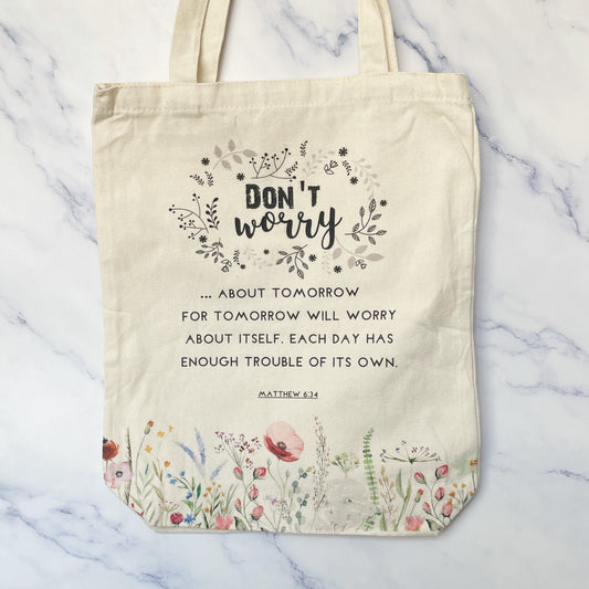 Totebag dont worry