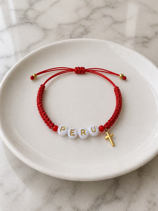 Pulsera Perú Cruz