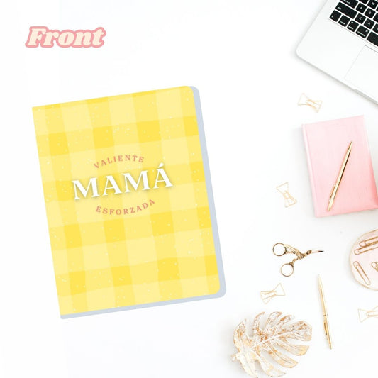 Mini Notes Mamá Valiente Amarillo