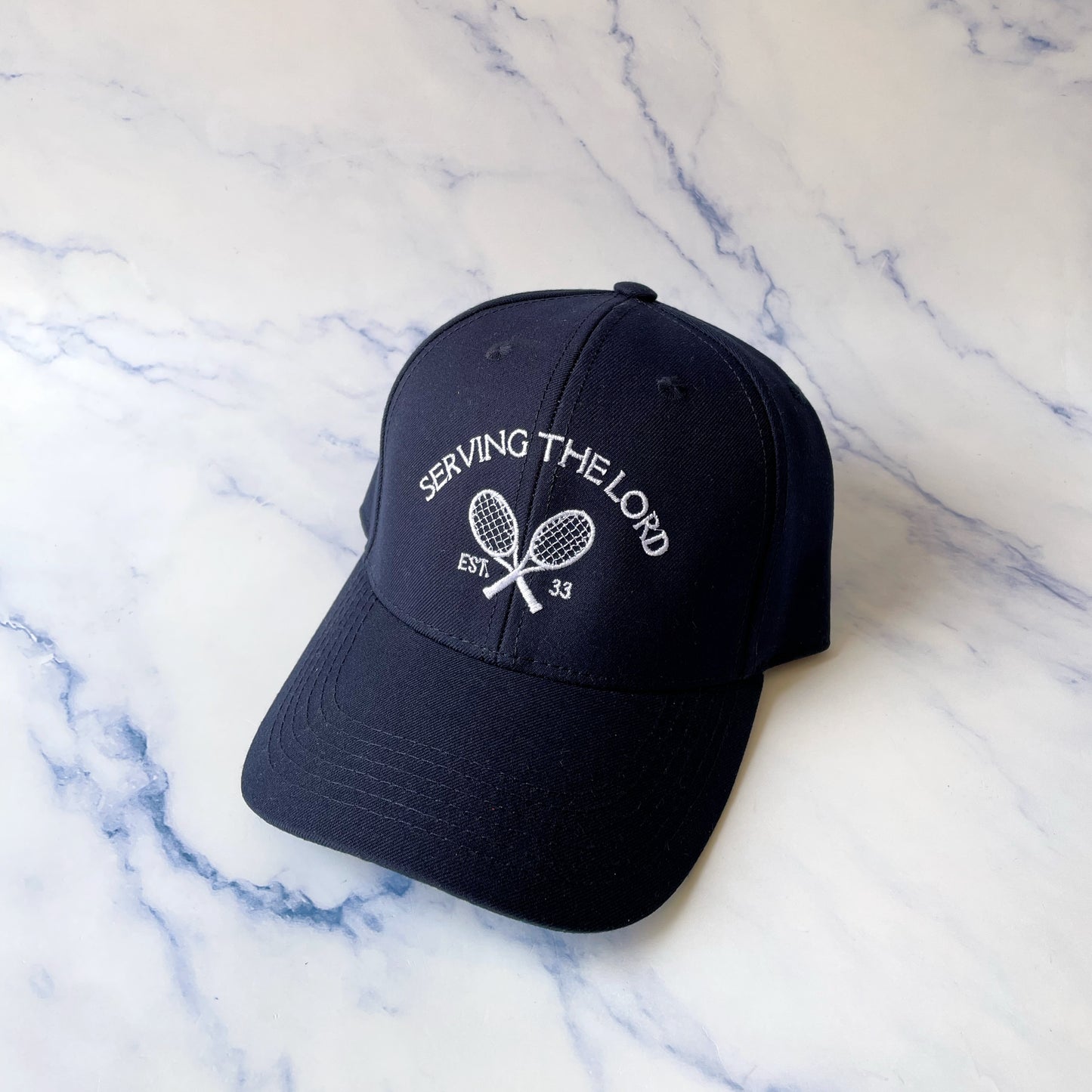 Gorra Serving the Lord Tennis