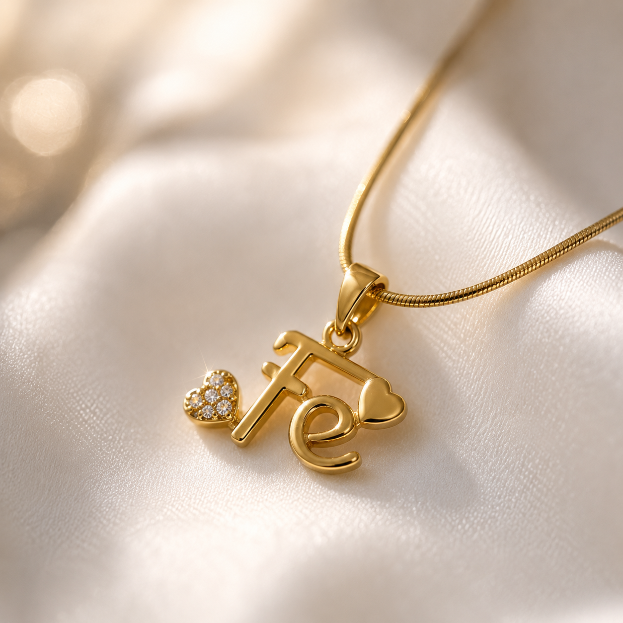 Collar Fe Corazones