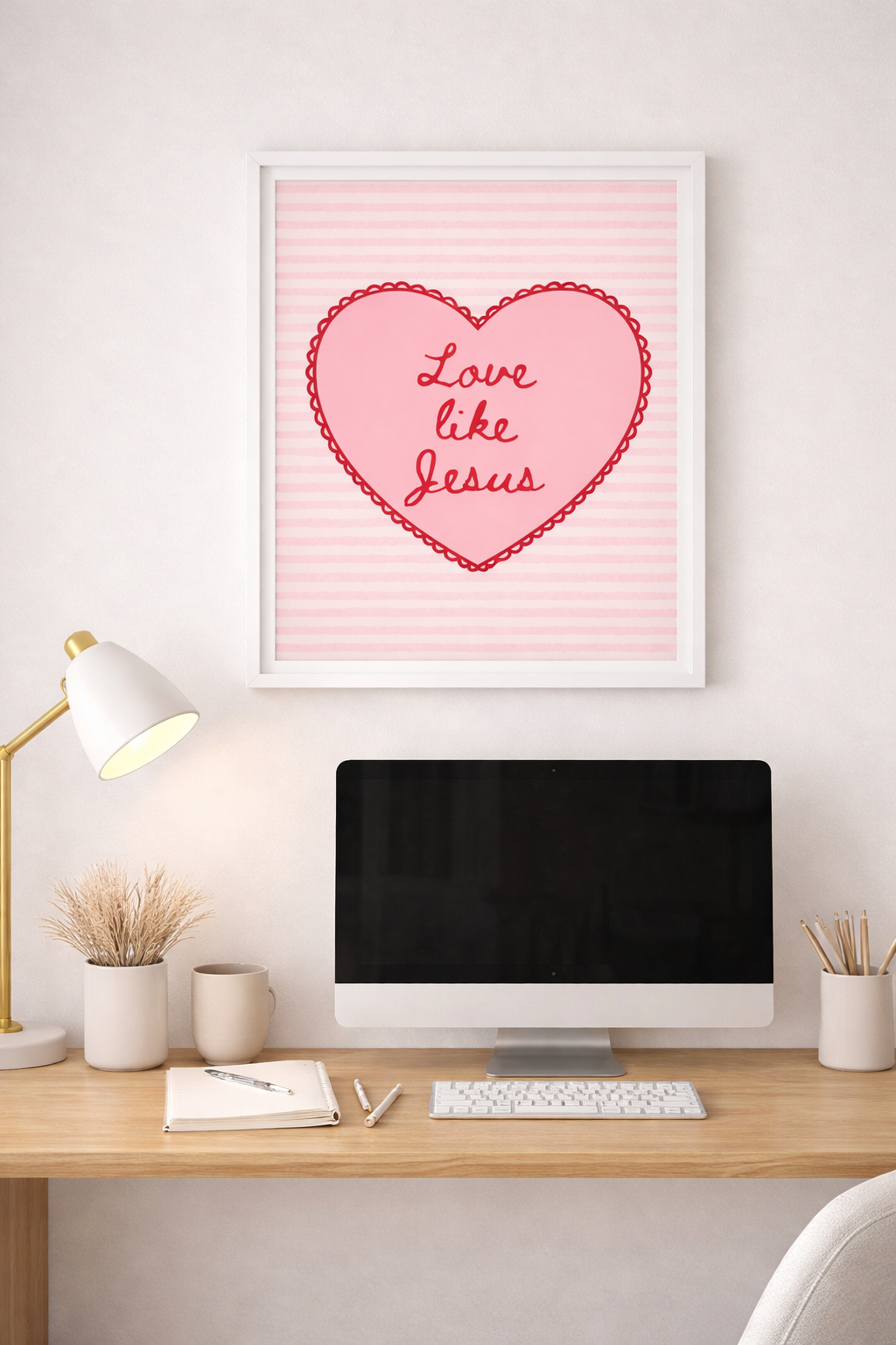 Cuadro Love like Jesus