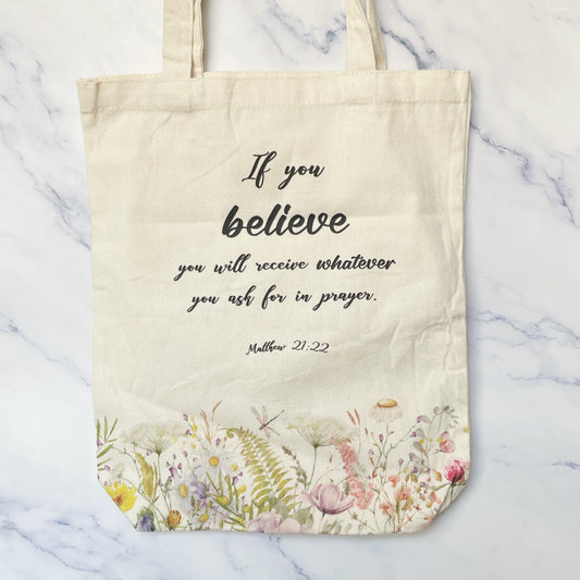 Totebag if you believe