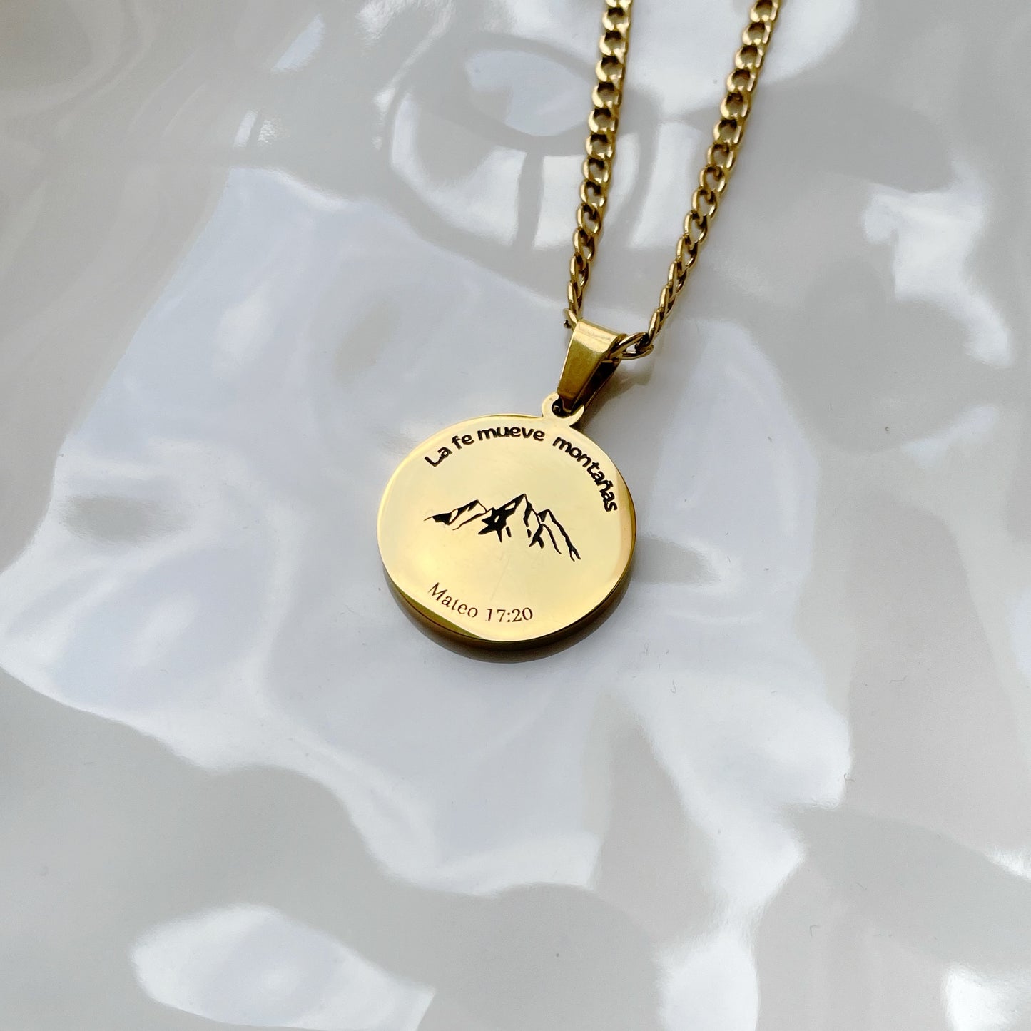 Collar Fe mueve montañas