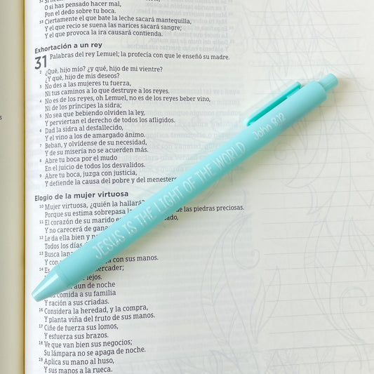Lapicero Turquesa Juan 8