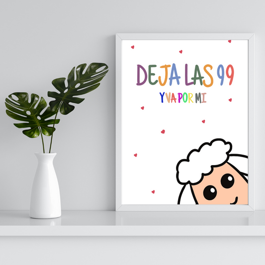 Cuadro Deja las 99
