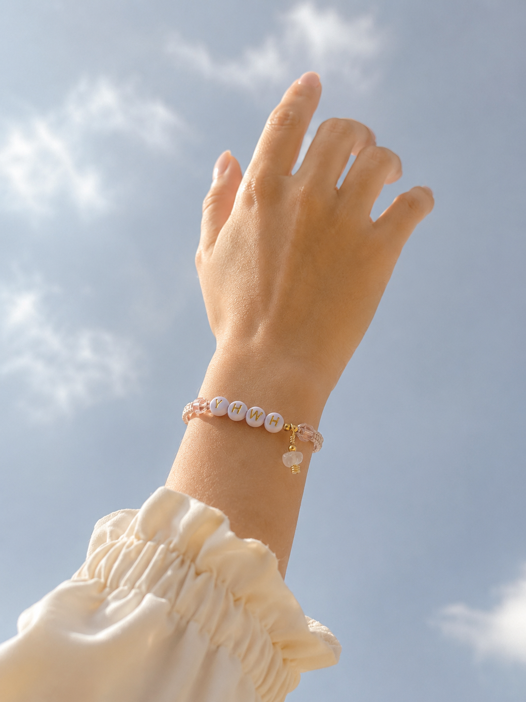 Pulsera YHWH Cuarzo