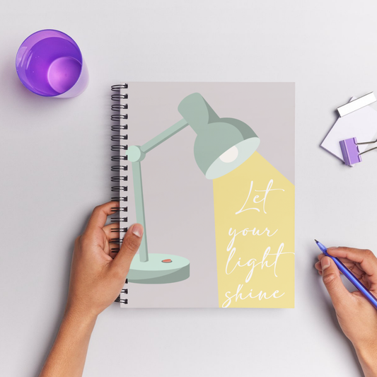 Notebook Let your light shine