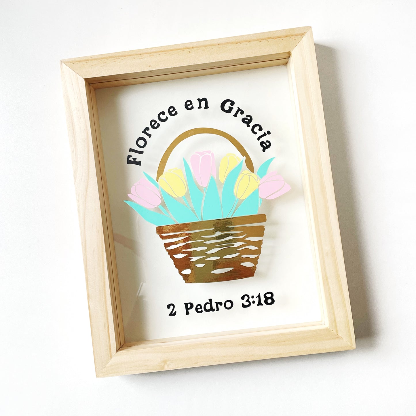 Cuadro Pino Florece en Gracia