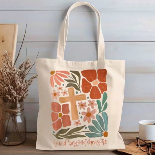 Totebag Loved beyond measure