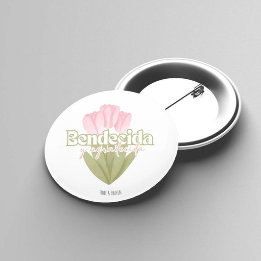 Pin Bendecida Tulipanes