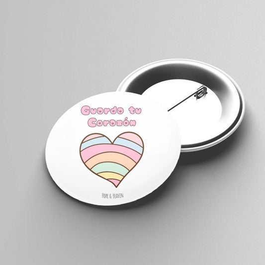 Pin Guarda tu corazón colores