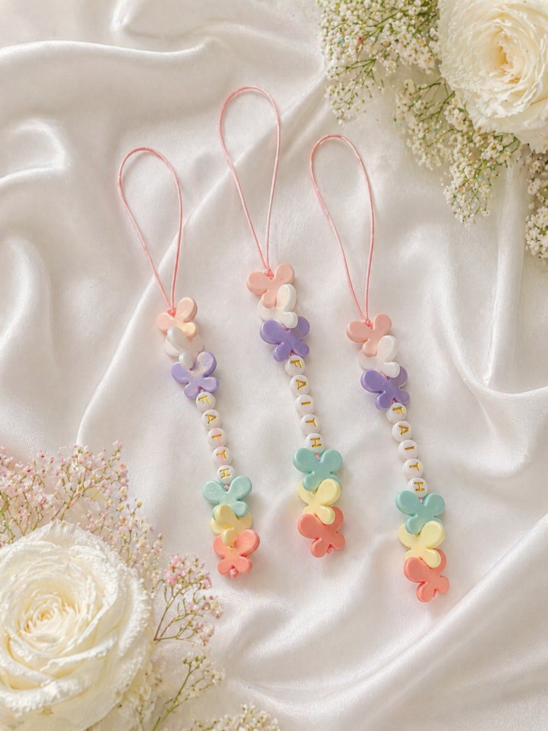 Colgador Faith Mariposas Pastel