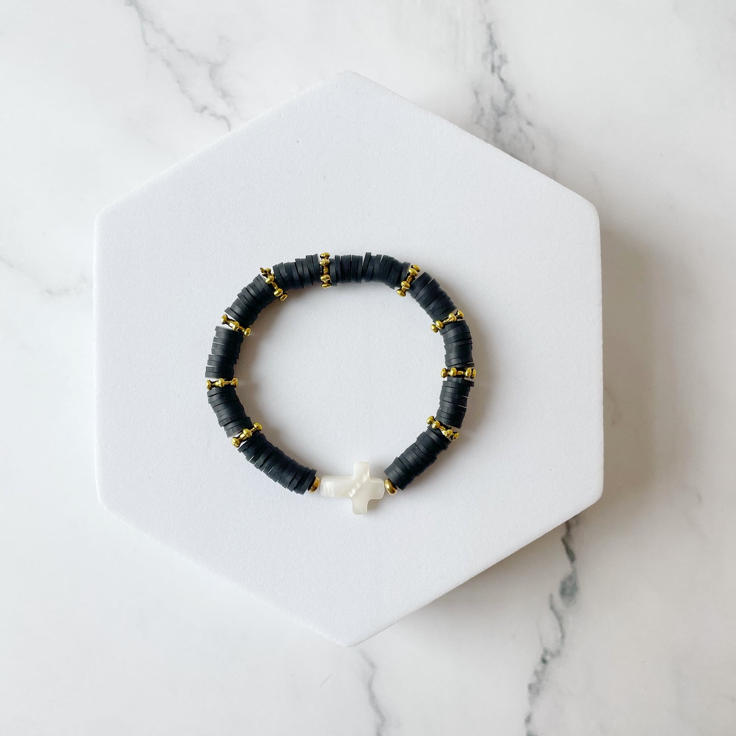 Pulsera Fimus Nácar