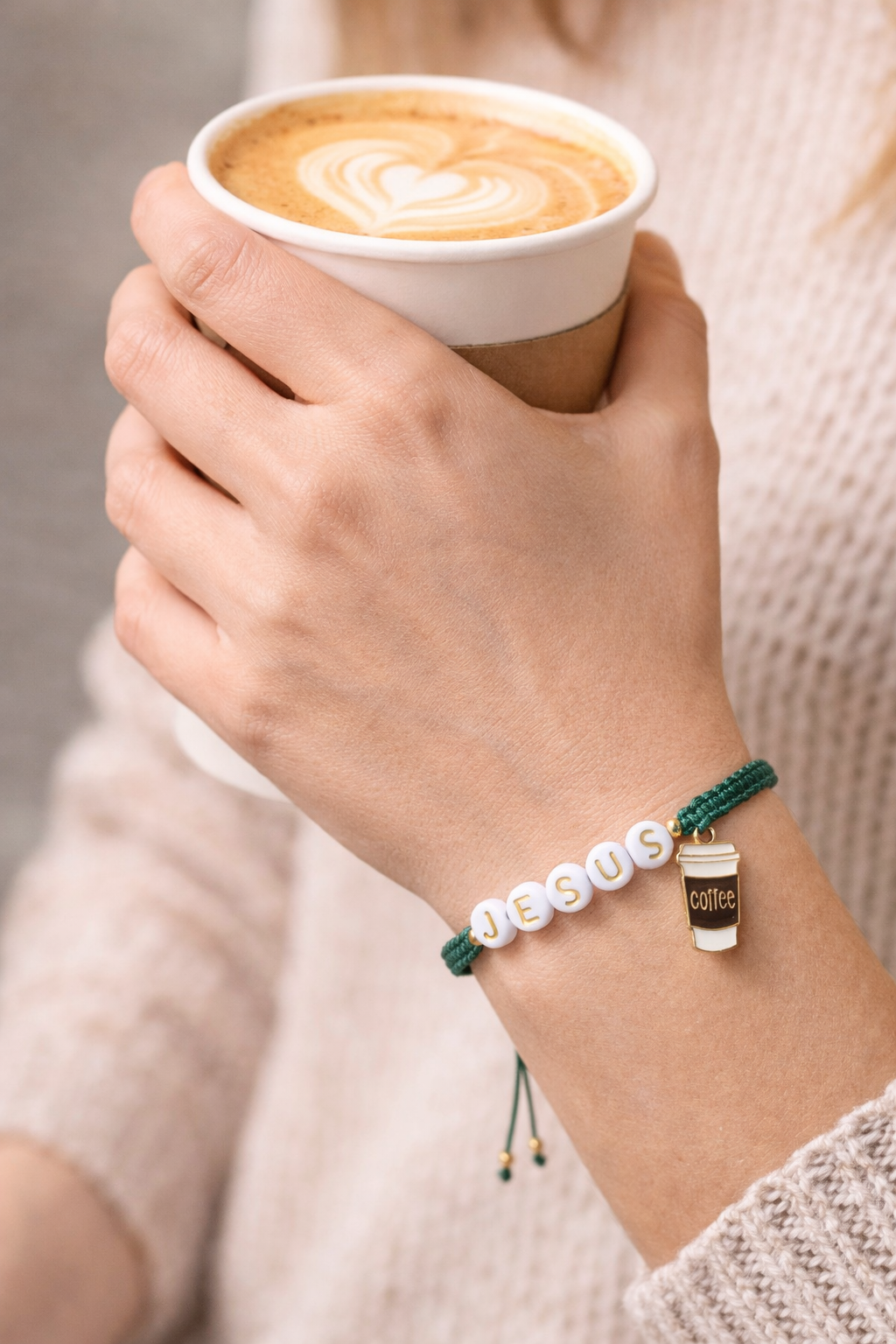 Pulsera Jesus & Coffee