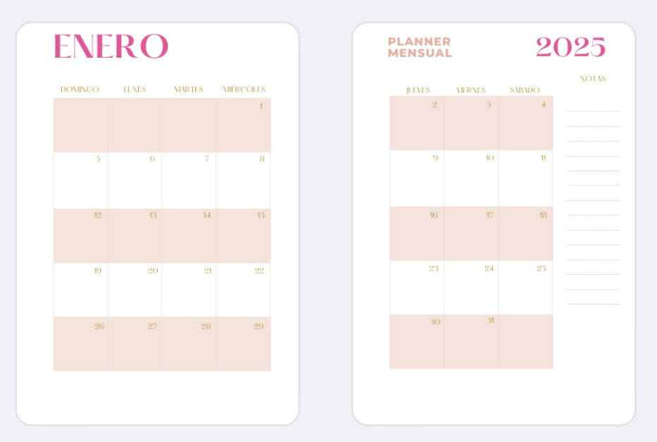 Journal Planner Sabia